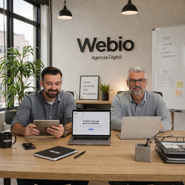 Carlos y Christian de Webio